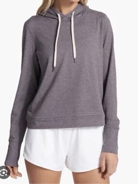 Vuori HALO ESSENTIAL HOODIE Sawyer Heather Medium Pullover